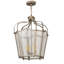 4 - Light Glass Chandelier