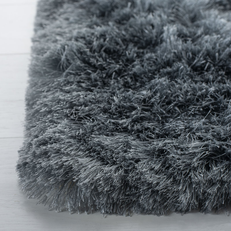 Morrell Shag Hand Tufted Performance Solid Color Rug, Runner 2'3" x 6'