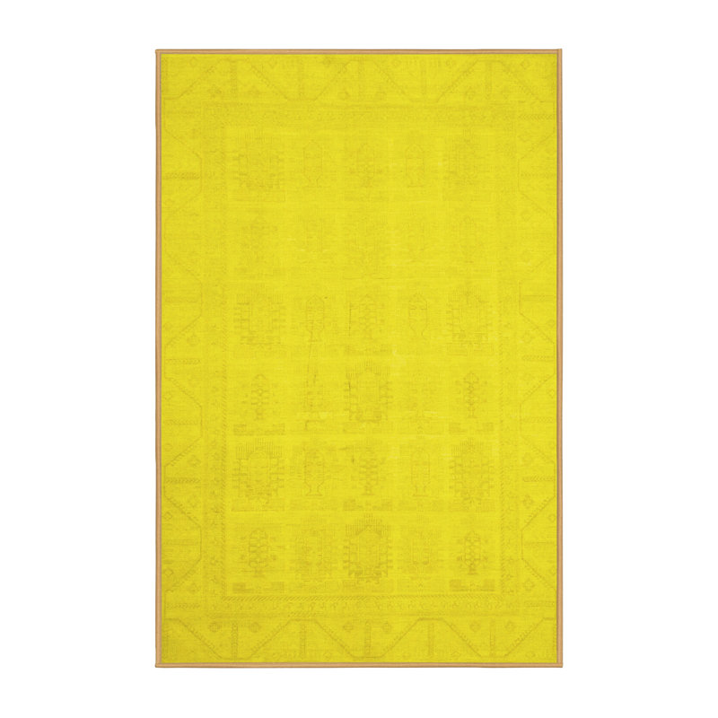 Crescantia Washable Oriental Indoor Rug, Rectangle 2' x 4'