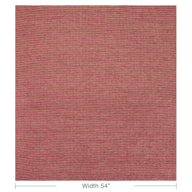 Chambery Textures III Landiers Performance Fabric, Red