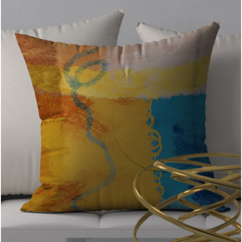 Reversible Throw Pillow, 20" x 20"