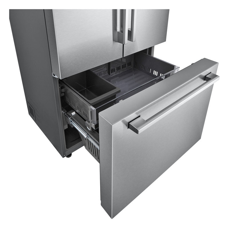 Stainless Steel 27 Cu. Ft. Smart French Door Refrigerator