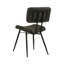 Ensemble de 2 chaises de salle à manger rembourrées en cuir-2002198929