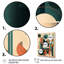Begum orange et vert, Mid Century Momentum IV - Modern Midcentury, reproduction d'art sur toile-88517075-88517077