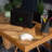 Solid Wood Top End Table
