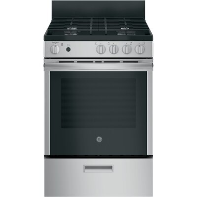 24"" 2.9 cu. ft. Freestanding Gas Range with Modular Backguard -  JGAS640RMSS