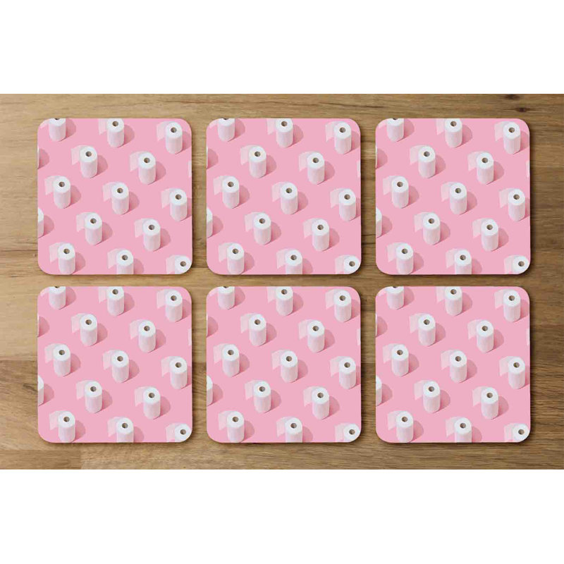 Tinkham Square 6 Piece Coaster Set