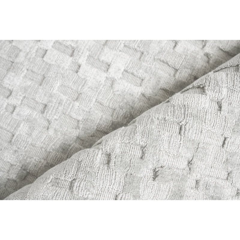 Monroe Silk Geometric Area Rug, Rectangle 14' x 18'