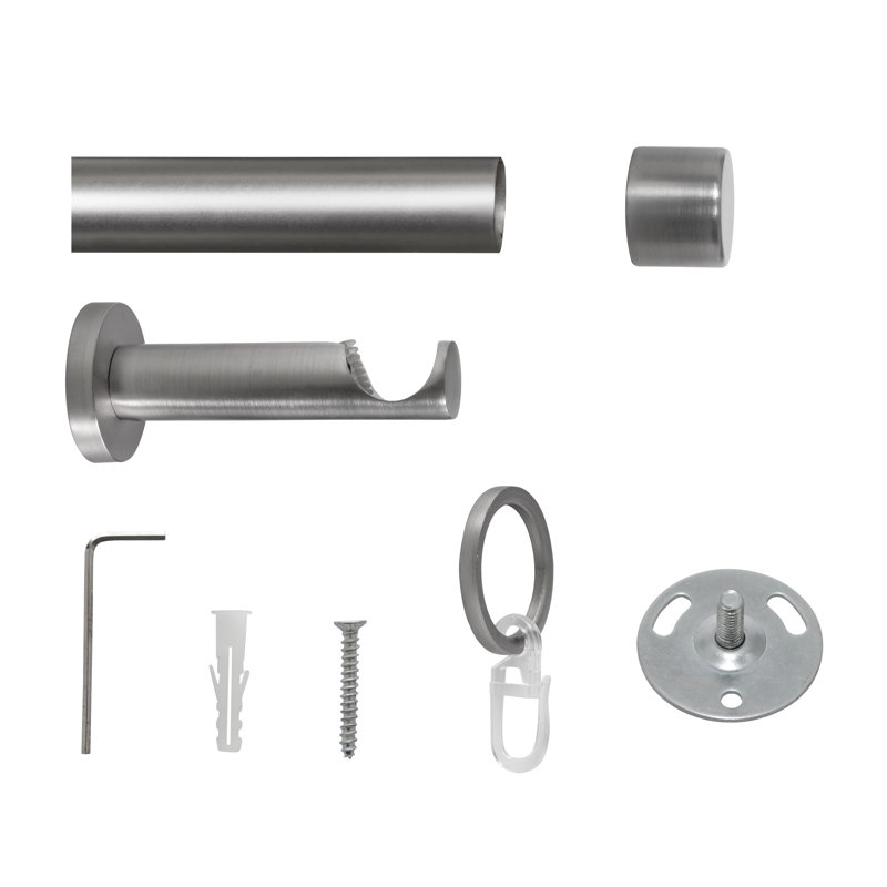 Mesh Curtain Pole Set, 200 cm