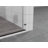 50"-54" W x 76" H Single Sliding Frameless Shower Door in Matte Black Finish with 1/4" (6mm) Clear Tempered Glass, Soft-Close, Easy-Clean Coating, Explosion-Proof Film, Stainless Steel Accessories-109702800