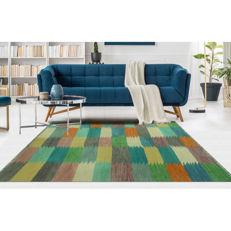 Breanca Wool Striped Indoor Rug