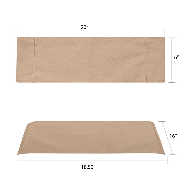 Somer Folding Director Chair Replacement Canvas, Tan
