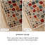 Tapis de couloir d'intérieur 100% polypropylène Reanna-21698379
