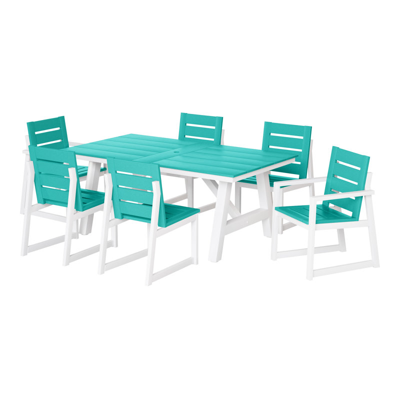 7-Piece Outdoor Dining Set, Sarcelle