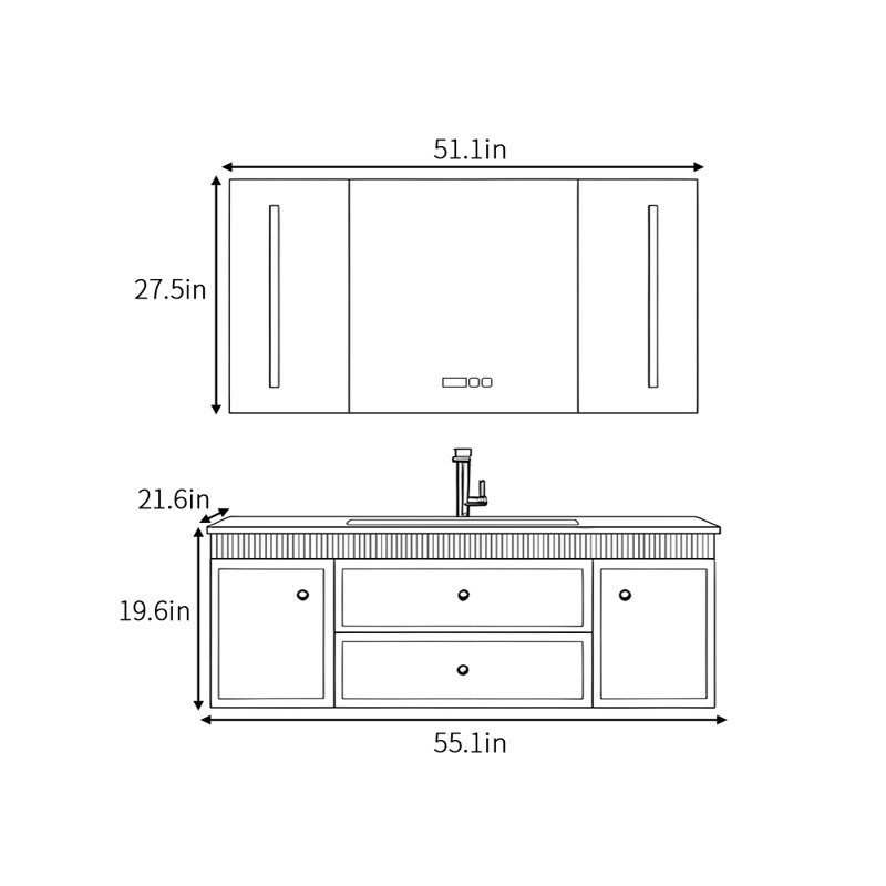 Ditmars, 55"