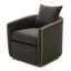 Fauteuil club rembourré