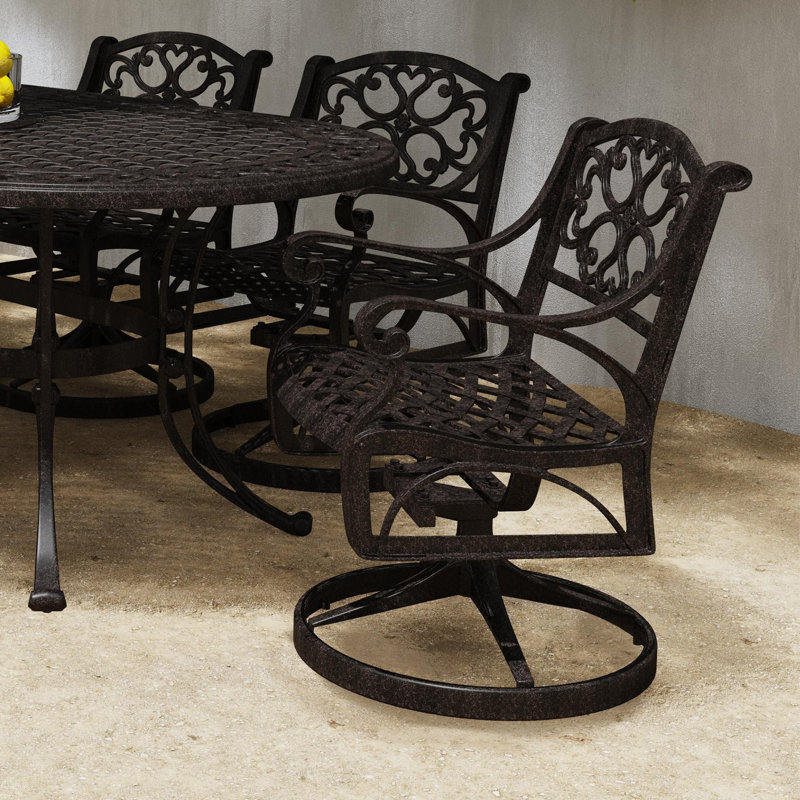 Ensemble repas 7 pièces Saoirse, Bronze