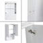 Armoire de salle de bain murale 12 "/ 24" / 36 "/ 48" Vowar avec portes à fermeture douce, tablette réglable-218983928-222466203