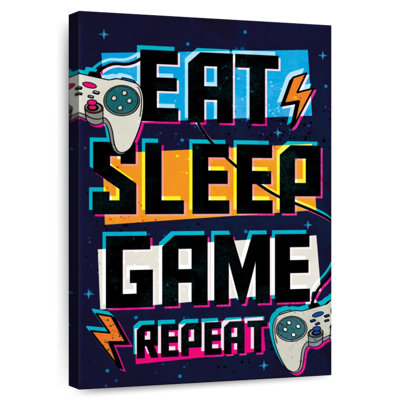 Affiche Keiraleigh Eat Sleep