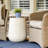 Lydia 17 inch Cement Side Table