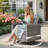 Ben 9 - Person Patio Conversation Set with Cushions-95448711