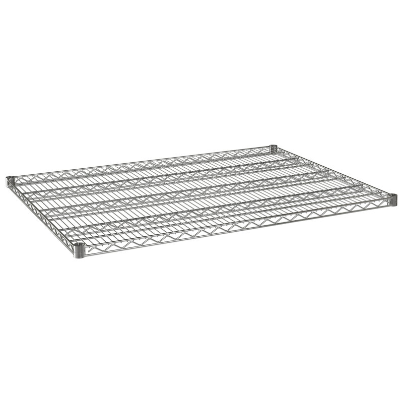 Tablette grillagée, Polyseal™, H 1 po x l 48 po x P 36 po