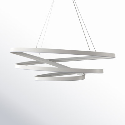 Yasmine Dimmable LED Geometric Chandelier