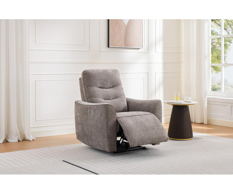 Cupar Chenille Electric Power Recliner Chair