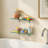 Keyshia Bathroom Glass Shelf Tempered Glass Rectangular Extra Wall Mount (Set of 2)-336352913-339567172