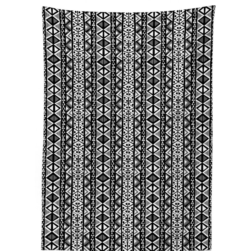 Retro Tablecloth, 90" L x 60" W