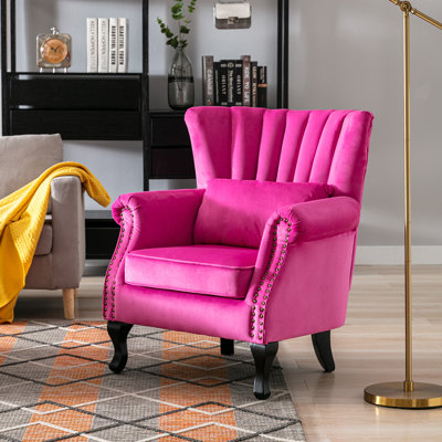 Dorava Velvet Accent Chair