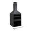 Square Steel Smokeless Chimnea