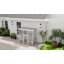 Erlys Large Outdoor Catio with Condo, Platforms, Bridges, Grey-425896714