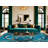 Washable Leaping Dolphins Hawaiian Area Rug-1441185446