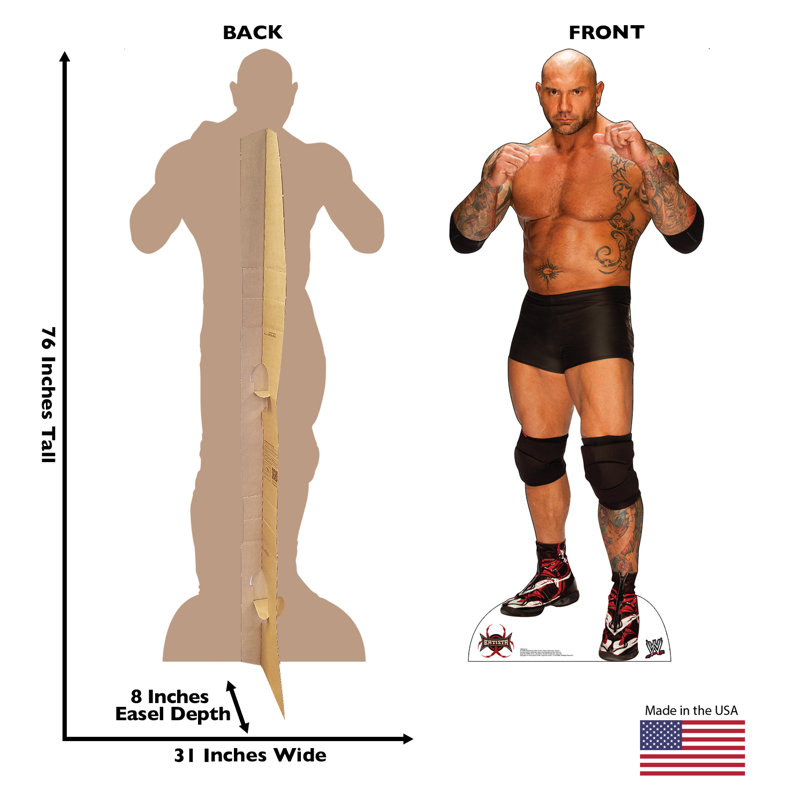 76'' WWE Cardboard Standup