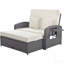 Méridienne double Pe Wicker Rattan-806672631