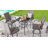 4 - Person Patio Dining Set Square Table