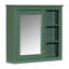 Armoire à pharmacie murale moderne avec miroir et 3 tablettes ouvertes-651800942