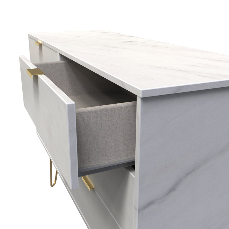 Fully Assembled Aletriz 6 - Drawer Chest of Drawers