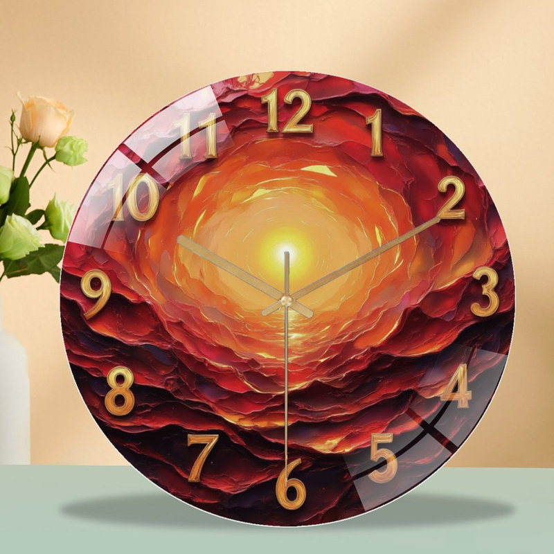 Horloge murale 12 po