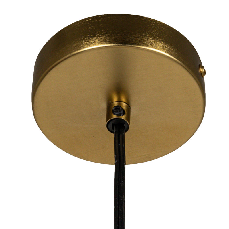Elegant Stoneware Pleated Pendant Lamp