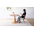 39.5"/34.5" Round Pedestal Dining Table-93912363