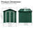 Metal Garden Sheds 8Ftx6ft Outdoor Storage Sheds-118182103-118182099