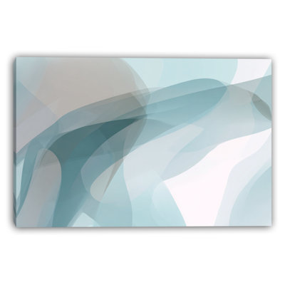 «Coastal Veil», art mural sur toile tendue