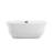 Chaylynn 59'' x 28'' Soaking Acrylic Bathtub-1350100026