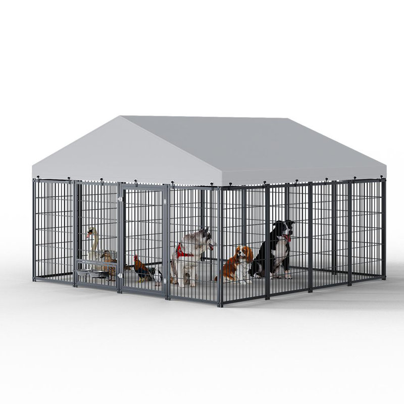 Outdoor Pet Pens (Black)