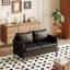 Causeuse moderne en similicuir de 51 po-1857327971