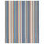 Tapis rayé bleu / crème / gris fait à la main Edeline-88037056