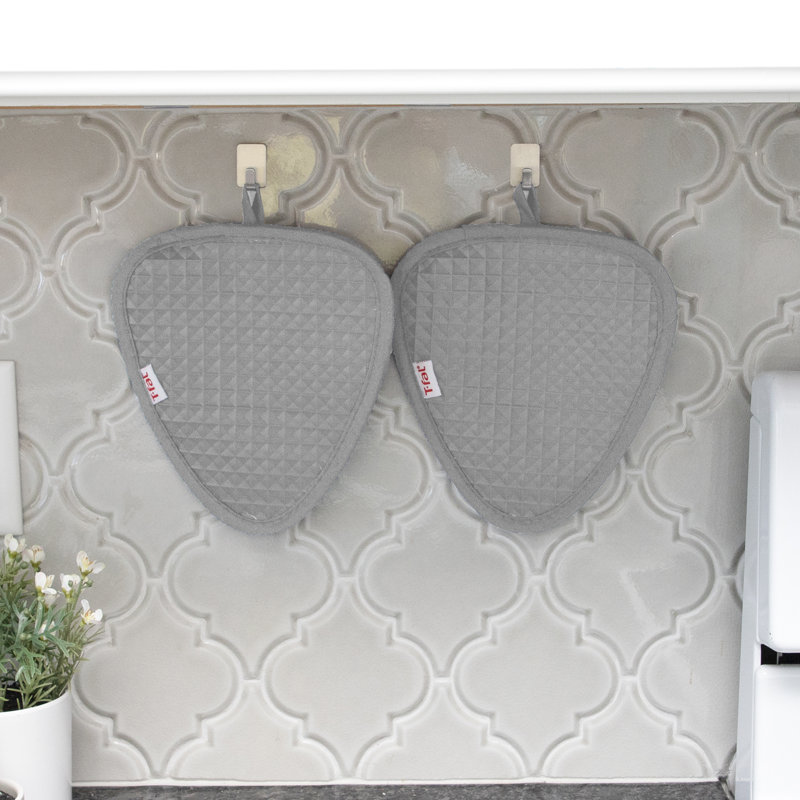 T-fal Waffle Potholder, Gray