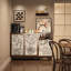 Buffet multifonctionnel en bois massif